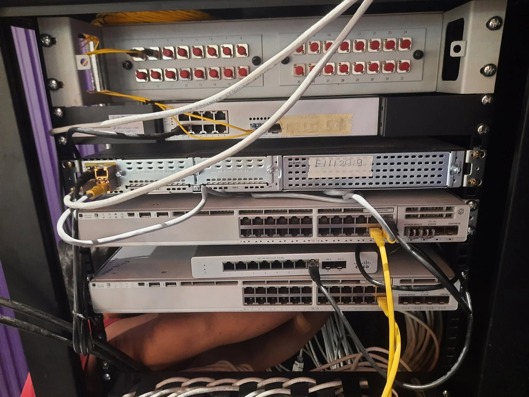 Data Network, Fibre & Fingerprint Installation – CHML Site